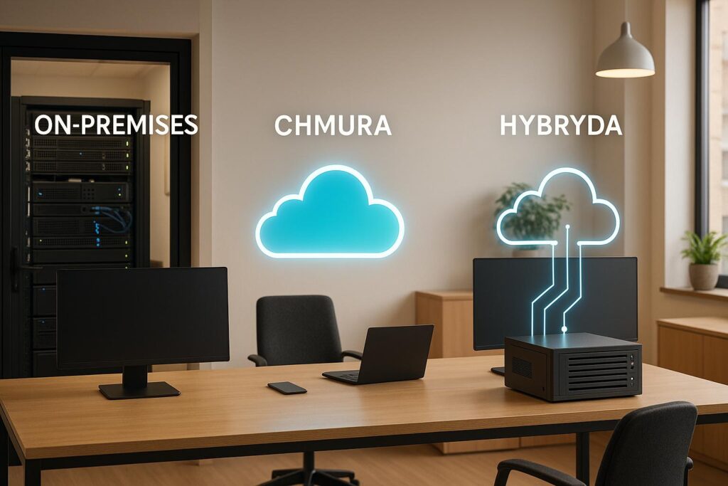 Modele wdrożeń UC: On-Premises, Chmura, Hybryda