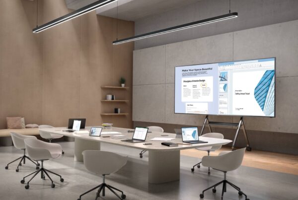 Monitory dedykowne rozwiązaniom Microsoft Teams Front Row